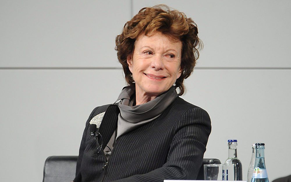 Europees Commissaris Neelie Kroes. Foto EPA