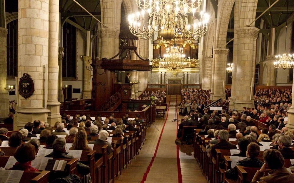 Het Platform Waarden en Normen hield vrijdag een bezinningsbijeenkomst in Gouda, aan de vooravond van de biddag voor gewas en arbeid, komende week. Foto RD, Anton Dommerholt