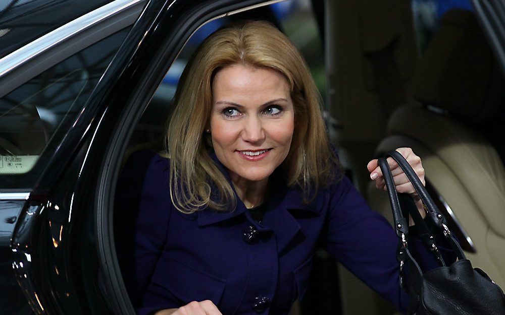 De Deense premier Helle Thorning-Schmidt. Foto EPA