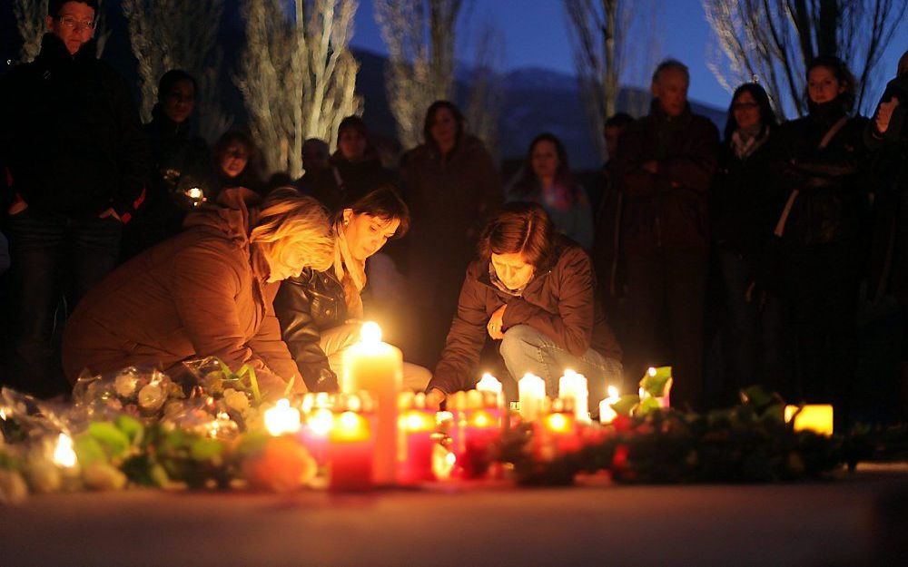 Sierre, woensdagavond. Foto EPA