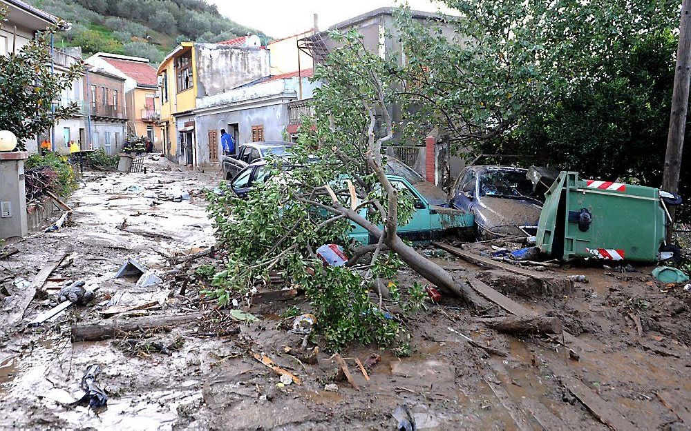 Overstromingen in Italië, november 2011. Foto EPA