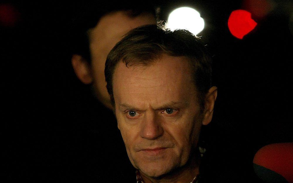 Premier Donald Tusk van Polen.  Foto EPA