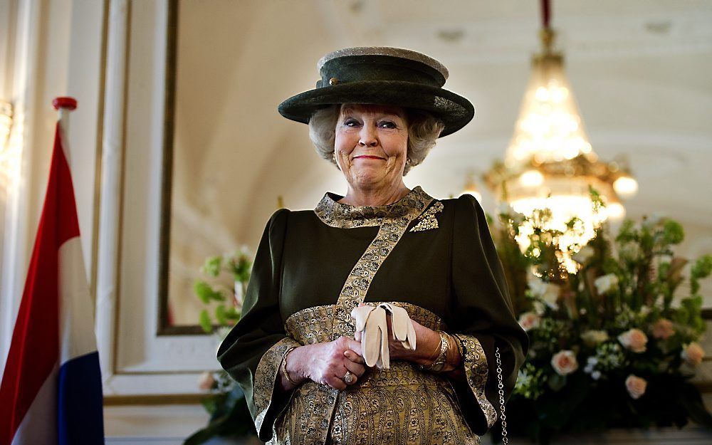 Koningin Beatrix sloot donderdag haar staatsbezoek aan Luxemburg af. Foto EPA