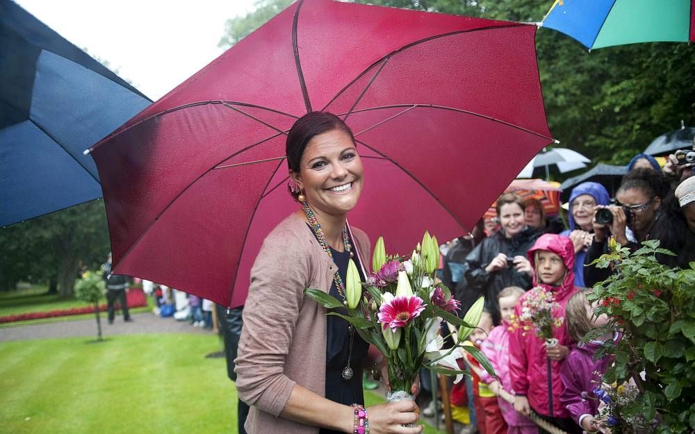 Kroonprinses Victoria, ‘werkend’ lid van de Zweedse koninklijke familie. Foto EPA