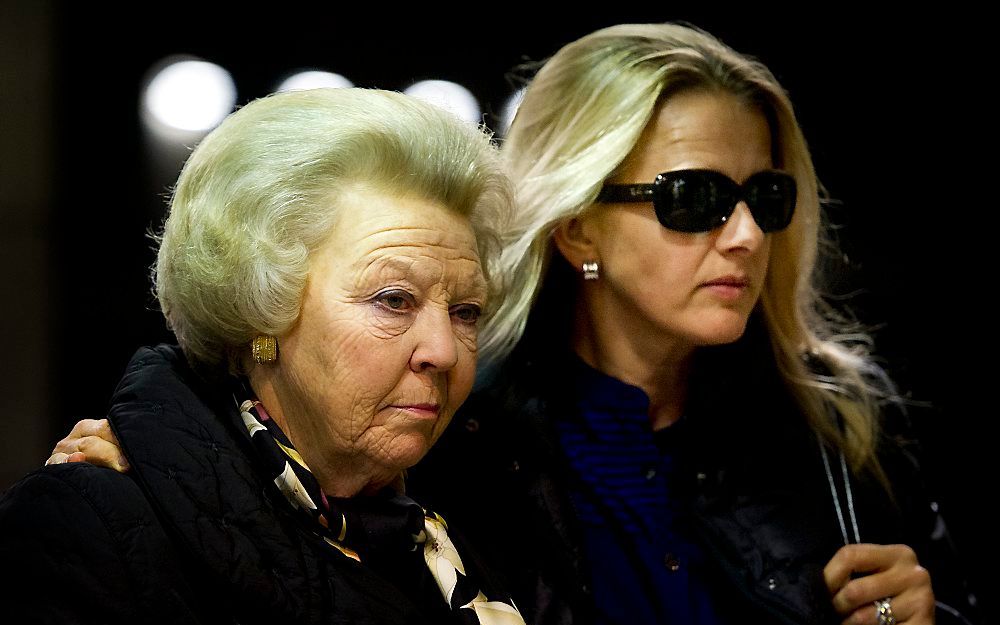 Beatrix en Mabel. Foto ANP