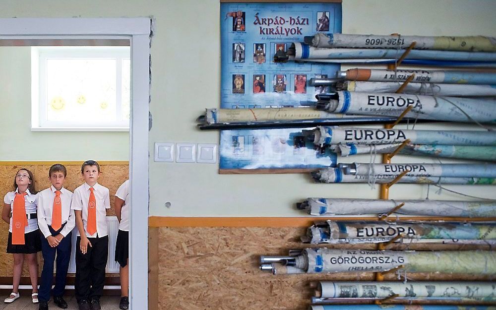 School in Hongarije. Foto EPA