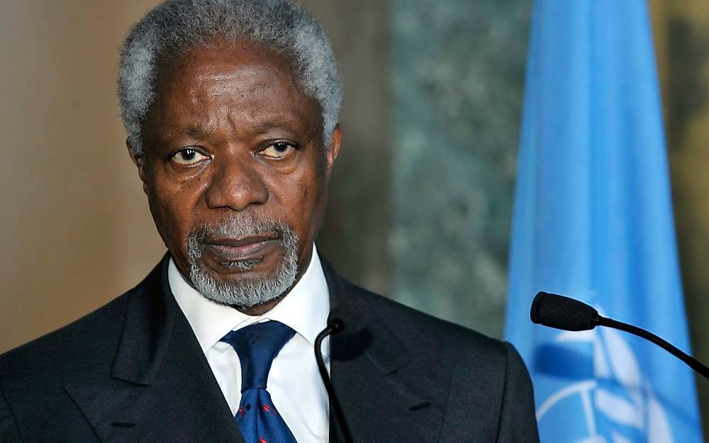 Kofi Annan. Foto EPA