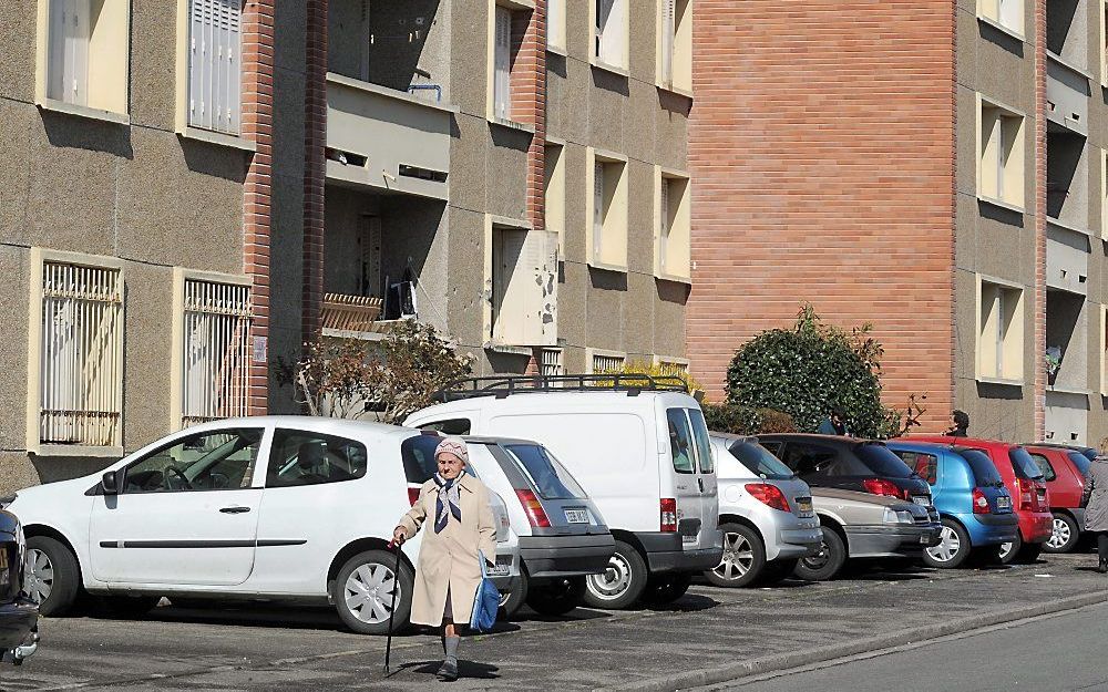 De straat waar Mohamed Merah woonde. Foto EPA