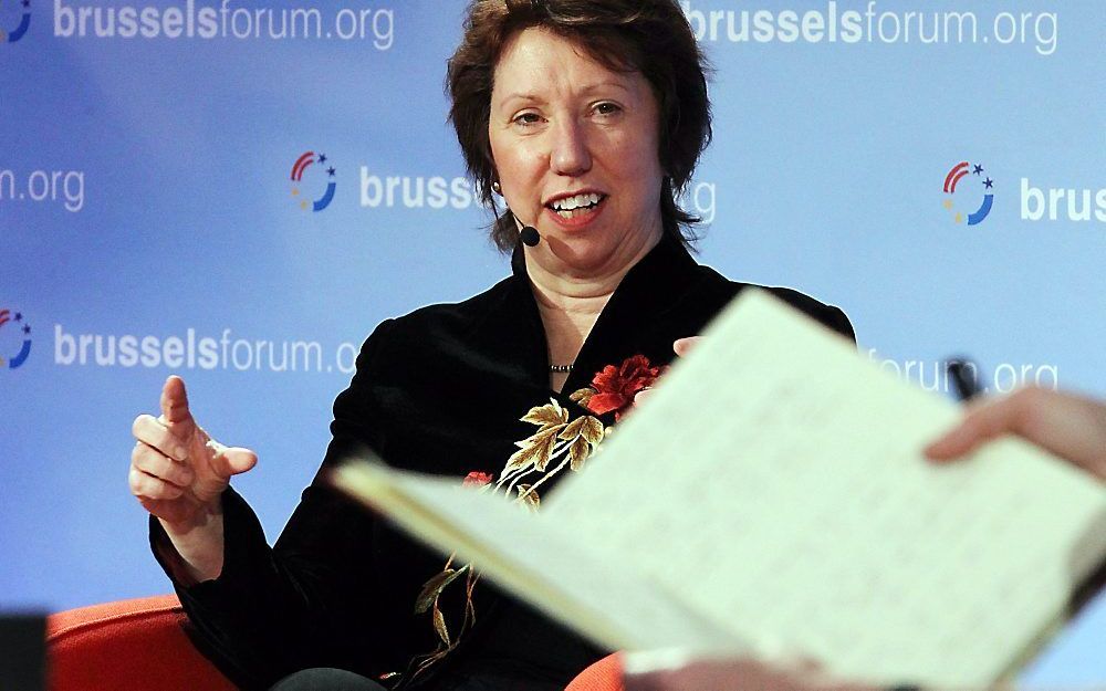 EU-buitenlandchef Catherine Ashton.  Foto EPA