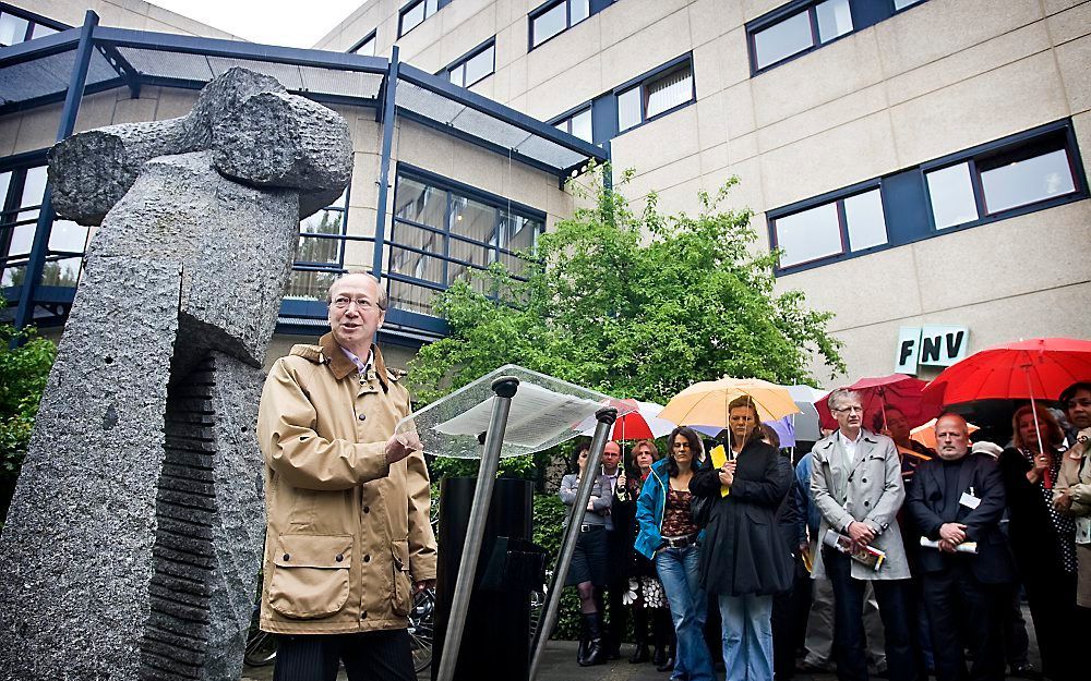 FNV-bestuurder Leo Hartveld.  Foto ANP