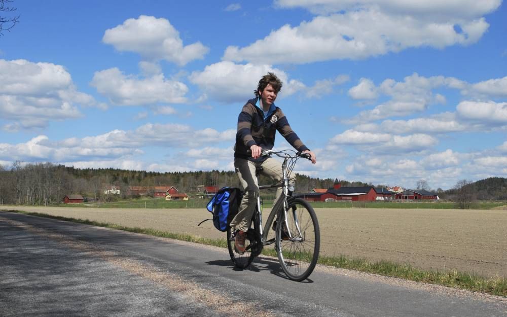 Klimmetjes en vlakke stukken wisselen elkaar af. Foto RD