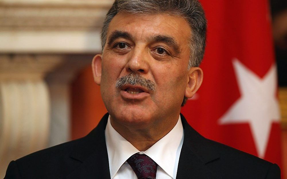 Turkse president Abdullah Gül.  Foto EPA