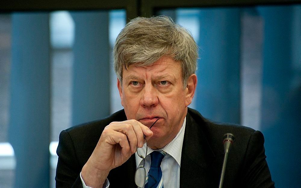 Mminister Ivo Opstelten van Veiligheid en Justitie. Foto ANP