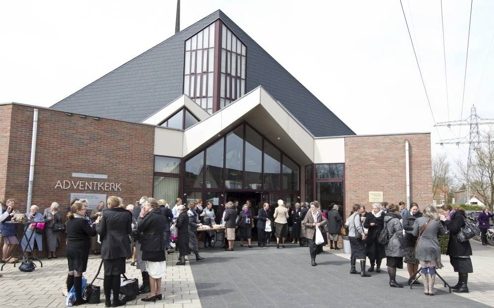 De Bondsdag 2012 werd gehouden in het kerkgebouw van de gereformeerde gemeente in Veenendaal.  Foto RD, Anton Dommerholt