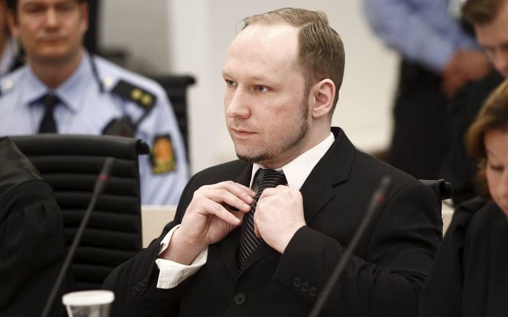 Breivik. Foto EPA