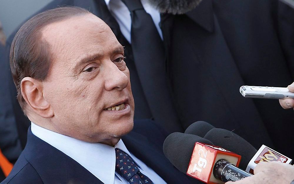 Ex-premier van Italië, Berlusconi.  Foto EPA