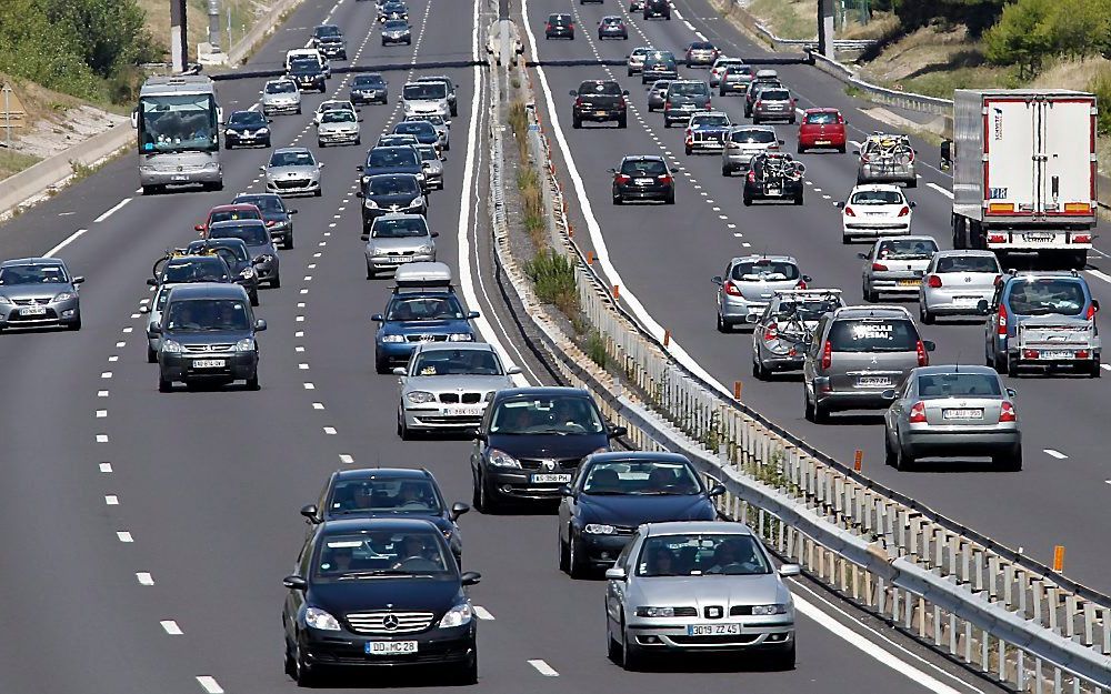 Autoverkeer in Frankrijk. Beeld EPA