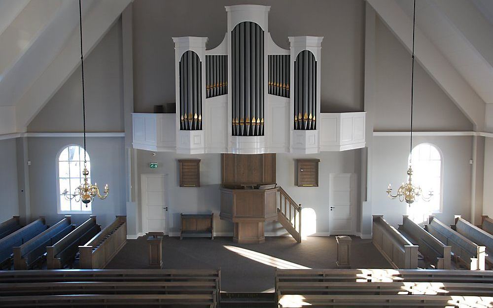 Interieur kerk hhg in Barneveld. beeld RD