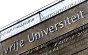 Het huidige gebouw van de Vrije Universiteit in Amsterdam-Zuid. Foto ANP