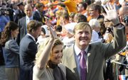Prinses Máxima en Willem-Alexander. Foto ANP
