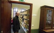 Dr. Karim Schelkens voor de archieven van Vaticanum II in Leuven. Foto RD