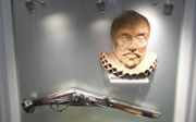 Het pistool waarmee Willem van Oranje in 1584 werd doodgeschoten is te zien in Museum Het Prinsenhof in Delft. Sinds gisteren belicht de tentoonstelling ”Cold Case” in het museum de resultaten van vier jaar onderzoek naar de moord op Willem van Oranje. Fo