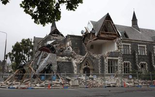 Aardbeving Christchurch. Foto EPA