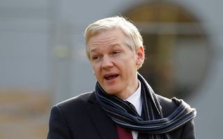 WikiLeaks-voorman Julian Assange. Foto EPA