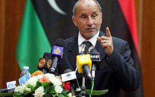 De feitelijke president van Libië Jalil.  Foto EPA