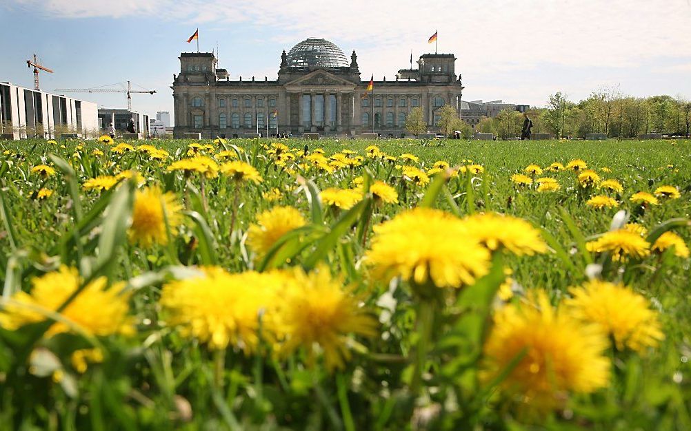 De Reichstag in Berlijn. Foto EPA