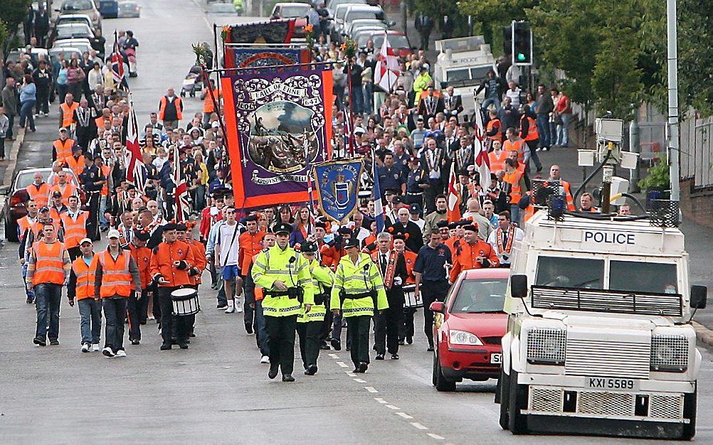 Oranjemars van 12 juli, enkele jaren geleden. Foto EPA