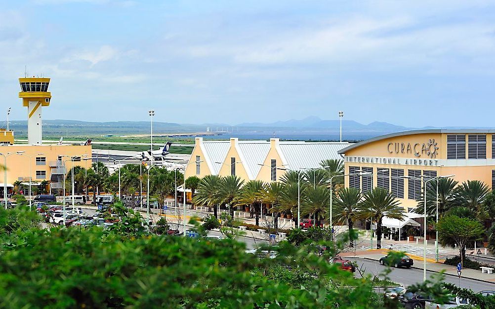 Luchthaven van Curacao. Beeld ANP