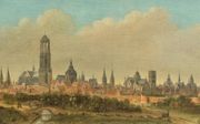 Van Lodenstein zag de tornado die de Domkerk in Utrecht in 1674 deels liet instorten, als een bijzondere waarschuwing. beeld Beeldarchief Utrechts Archief