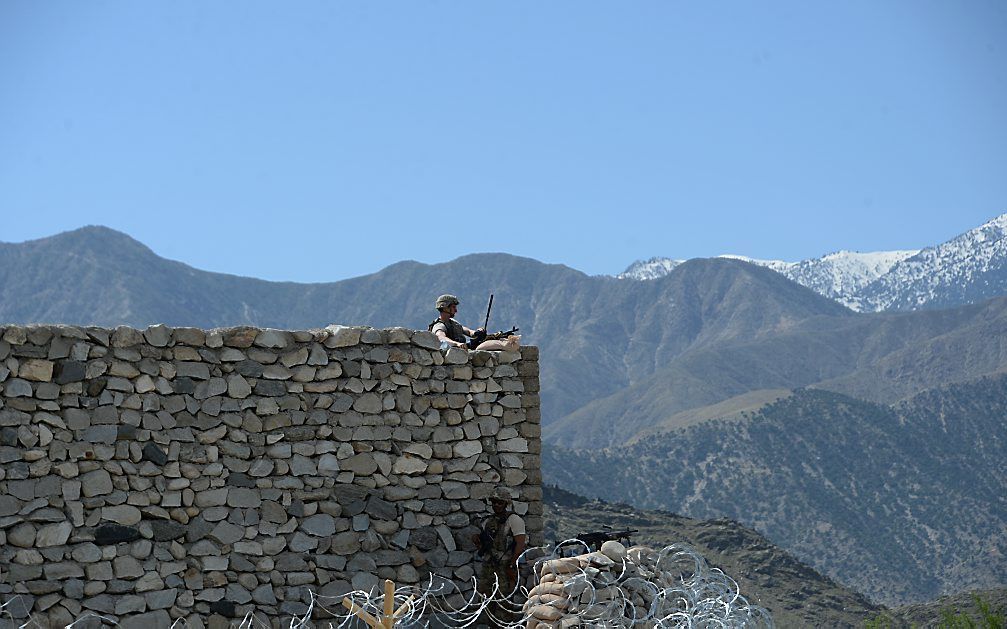 Een Amerikaanse militair in Afghanistan. beeld AFP