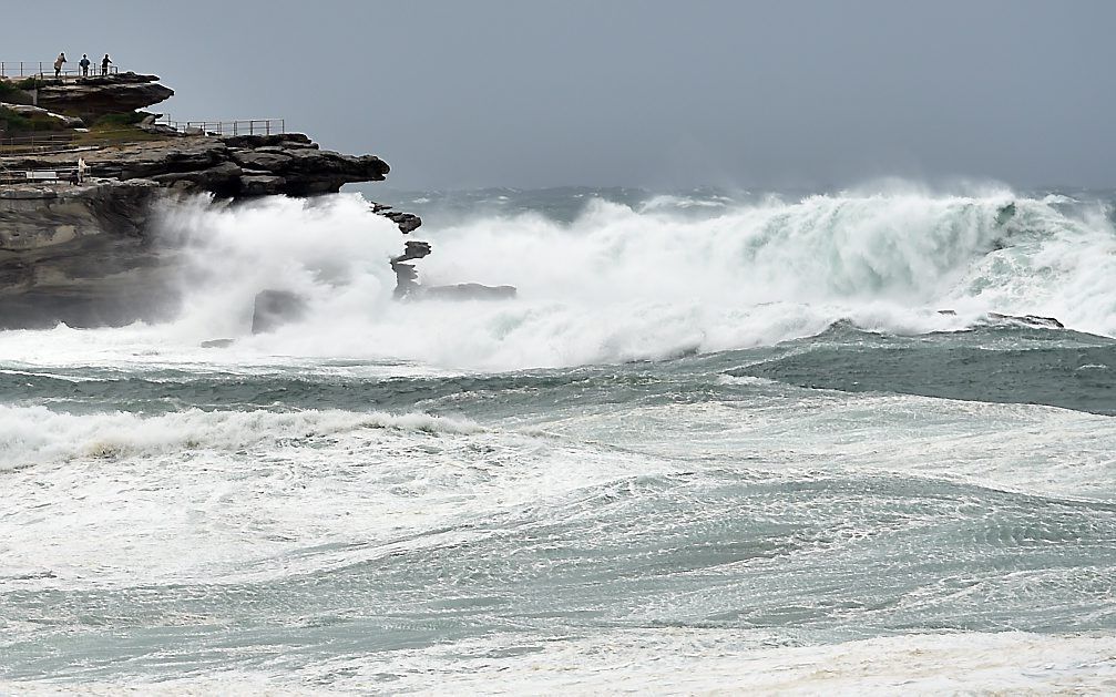 Bondi Beach in Sydney, dinsdag. beeld AFP