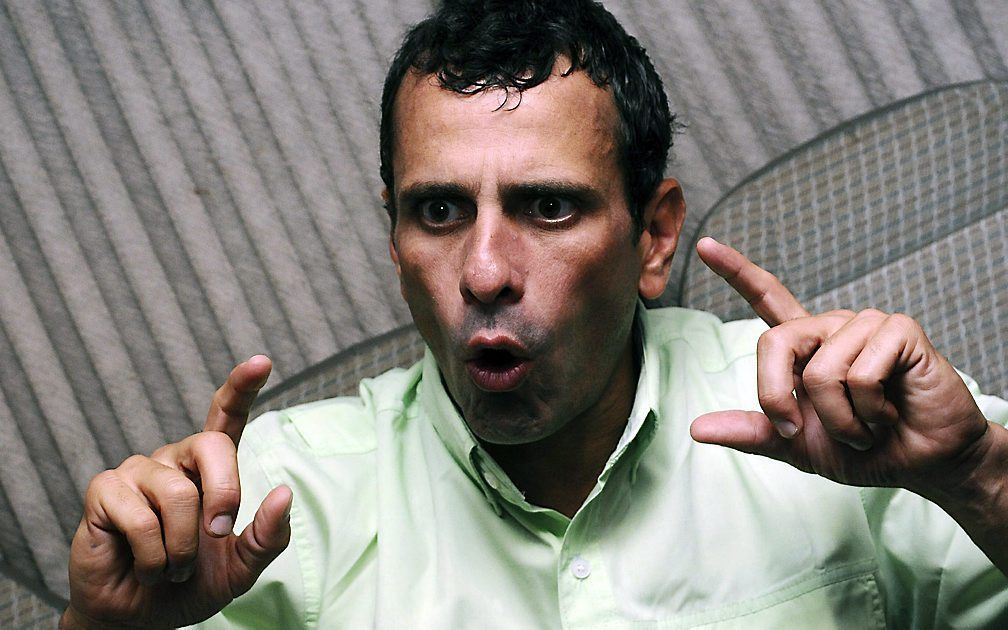 Henrique Capriles Radonski. Foto EPA