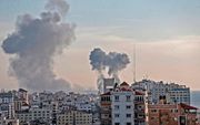 Israëlische luchtaanval op Gaza. beeld AFP