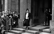 Prinses Juliana in Den Haag, kort voor het uitbreken van de Tweede Wereldoorlog. beeld ANP
