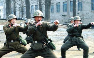 Noord-Korea heeft de diplomatieke communicatie met Zuid-Korea verbroken.  Foto EPA