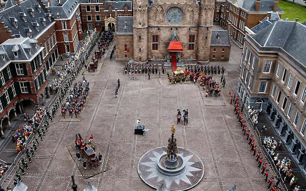 Prinsjesdag in Madurodam. Foto ANP