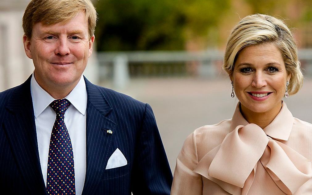 Koning Willem-Alexander en koningin Máxima. beeld ANP