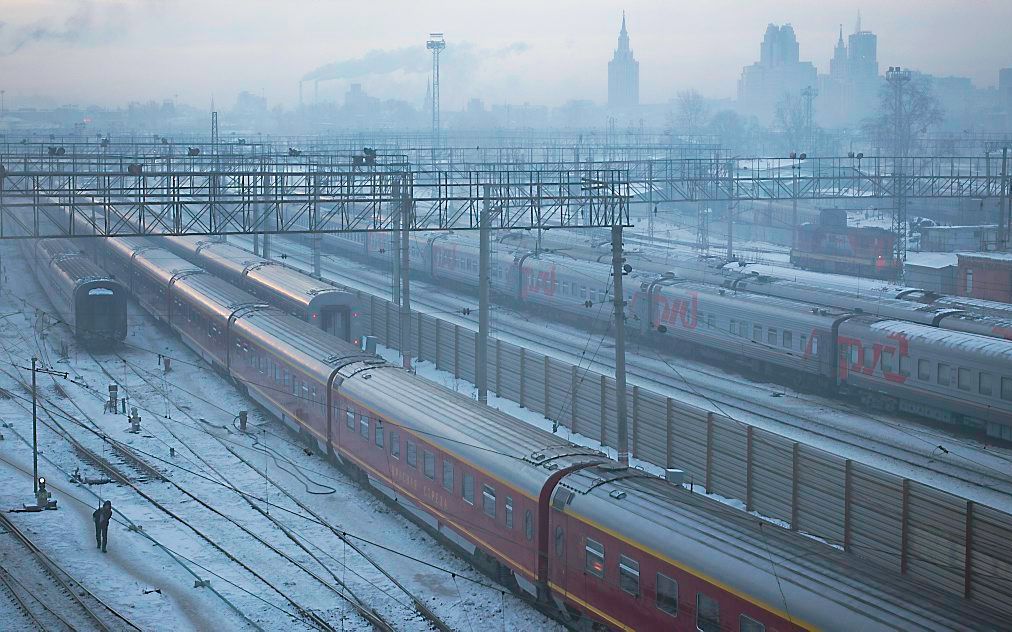 Station in Moskou.  Foto EPA