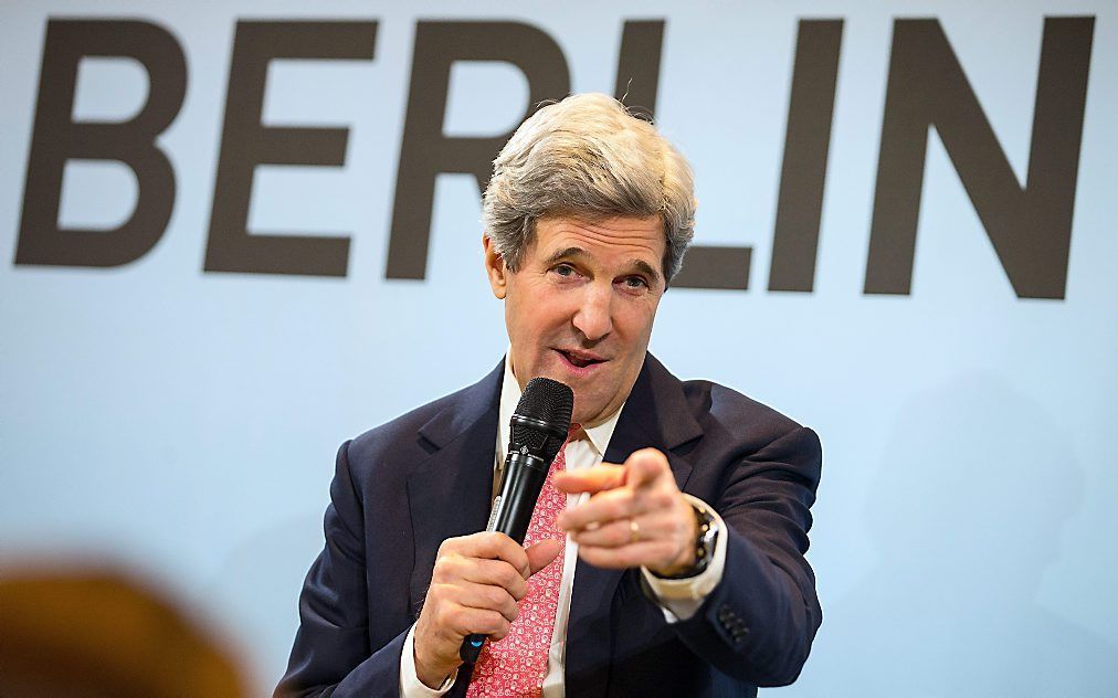 Kerry in Berlijn. Foto EPA