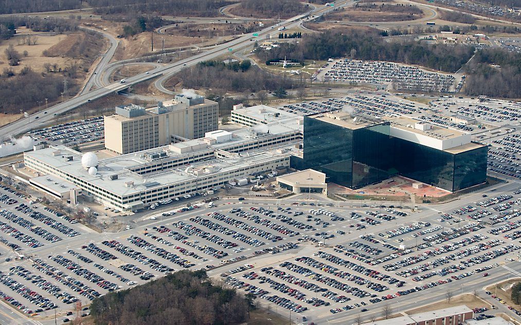 Het hoofdkwartier van de NSA in Fort Meade. beeld AFP