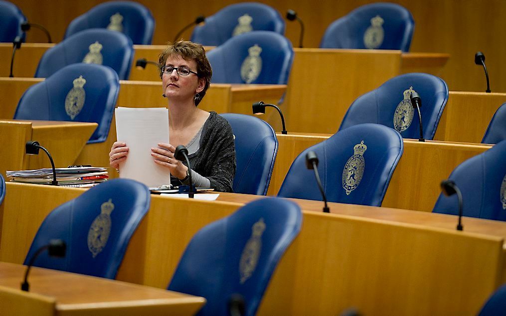 CU-Kamerlid Wiegman verlaat na vijf jaar de Tweede Kamer. „Ik wil verder met de dingen die echt mijn hart hebben.” Foto ANP