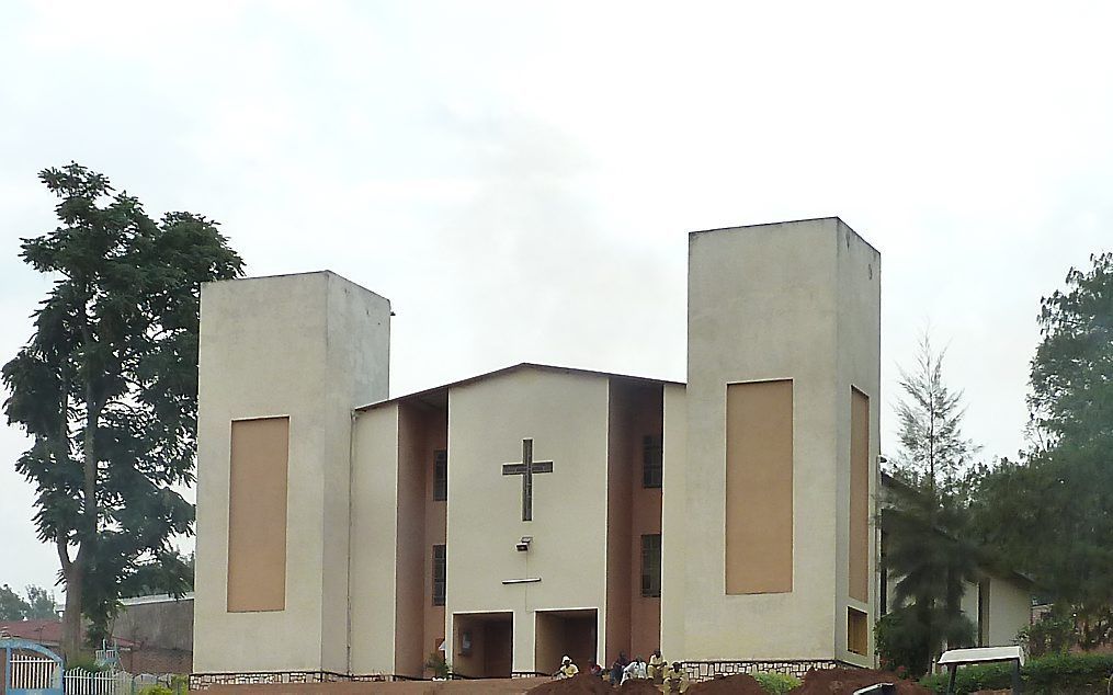 De Saint Etienne, de Anglicaanse kerk in Kigali. Foto Ad Verwijs