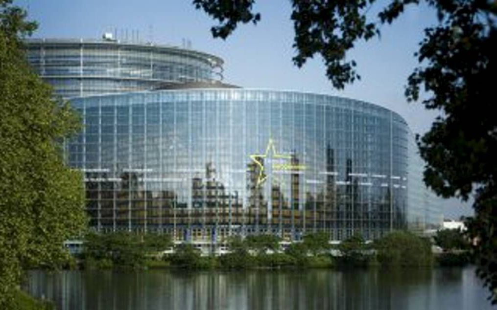 Gebouw van het Europees Parlement in Straatsburg. Beeld Lex van Lieshout