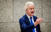 „Het Nederlands Debat Instituut verkoos al twee keer Geert Wilders tot de beste debater.” beeld ANP, Bart Maat