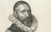 Jan Pieterszoon Sweelinck. Kopergravure van J. Müller uit 1624. beeld Wikimedia