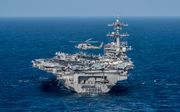WASHINGTON. De VS hebben een vloot marineschepen richting Noord-Korea gestuurd. Het conflict met dit land zal de komende tijd een belangrijke invloed op het Amerikaanse buitenlands beleid hebben. beeld EPA